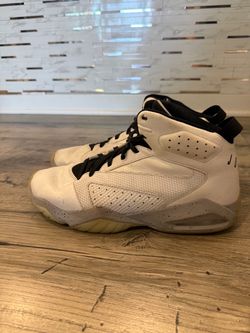 Jordan High-Top Sneakers White and Black