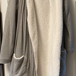 👘Serra Hoodie Bathrobe - L/XL - Gray