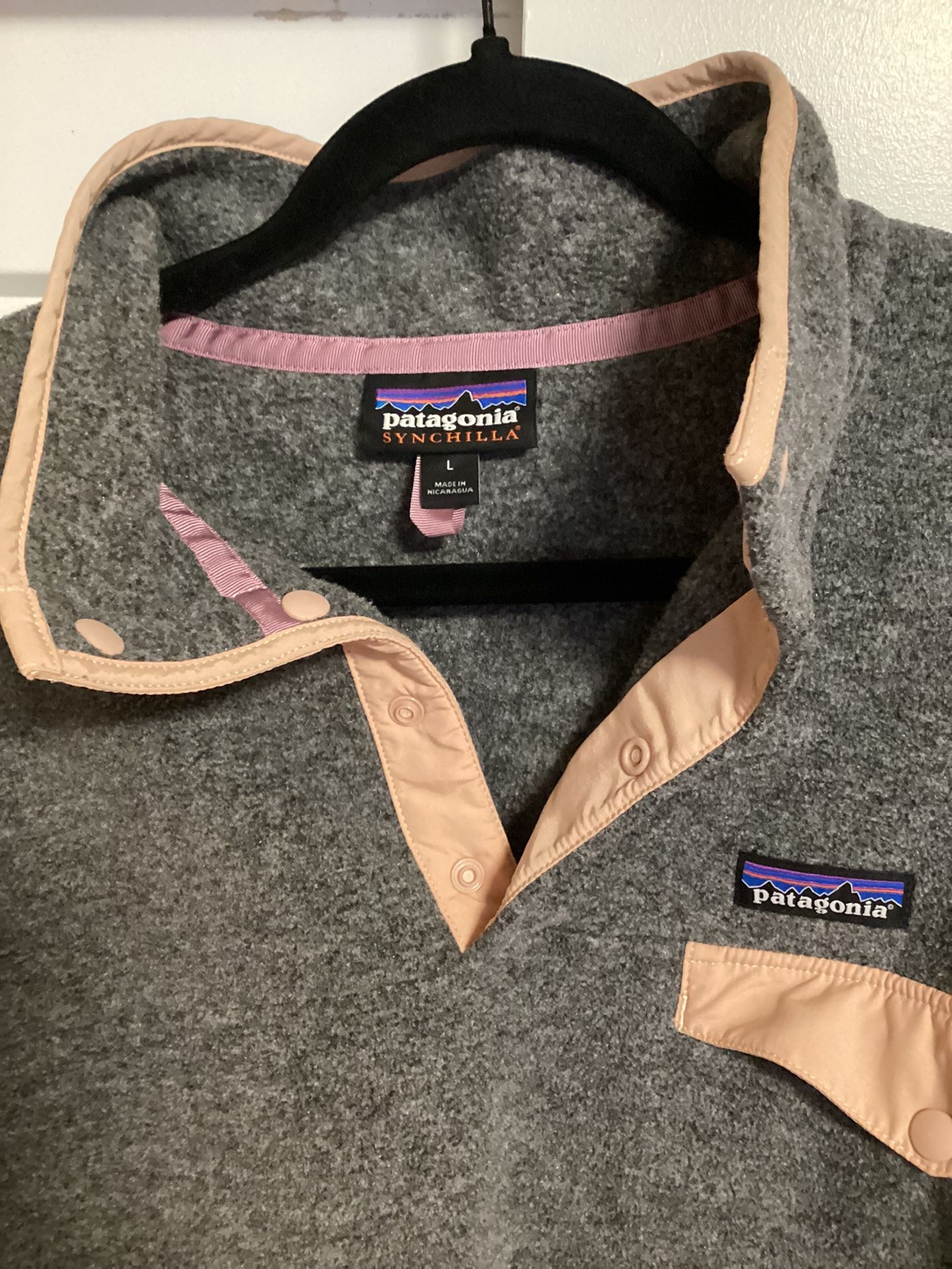 Patagonia Synchilla - Grey And Pink