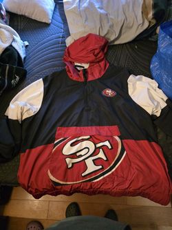 49ers Mens Windbreaker Jacket