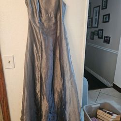 Silver Formal Gown