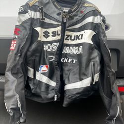 Suzuki Joe Rocket Leather Jacket 