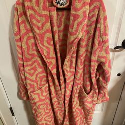 Dusen Dusen Spiral Bath Robe Medium