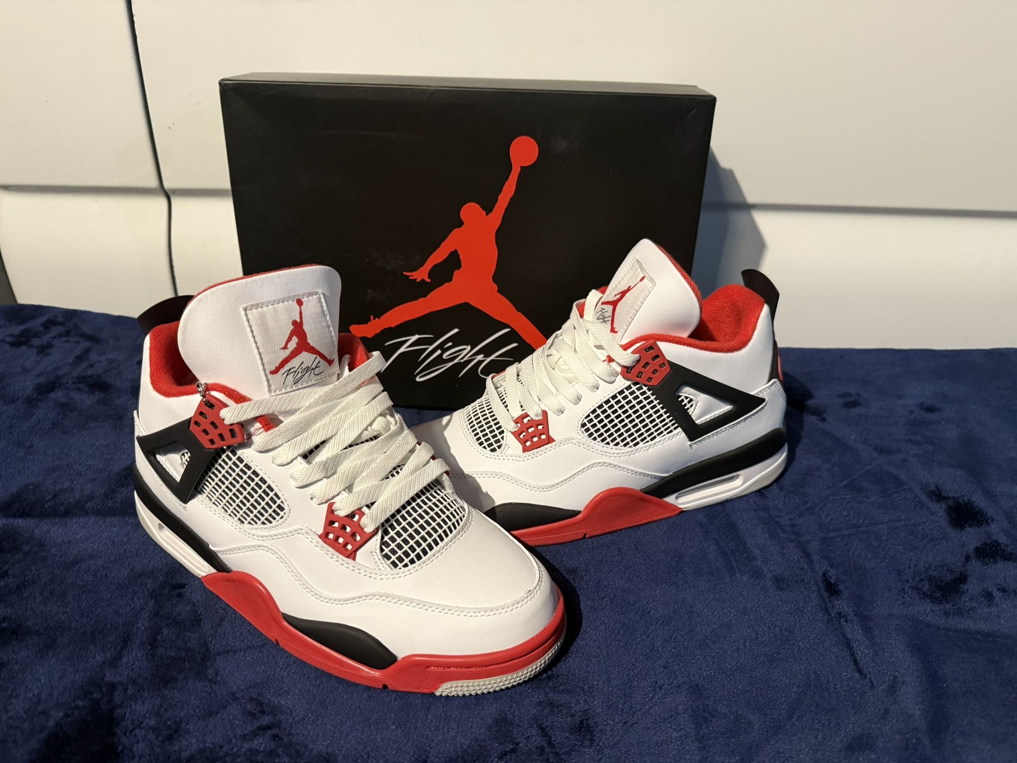 Jordan 4s Fire Red