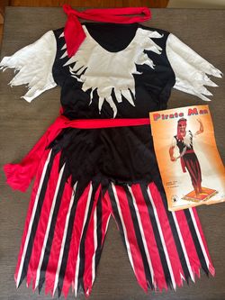 Pirate Man Adult Halloween Costume