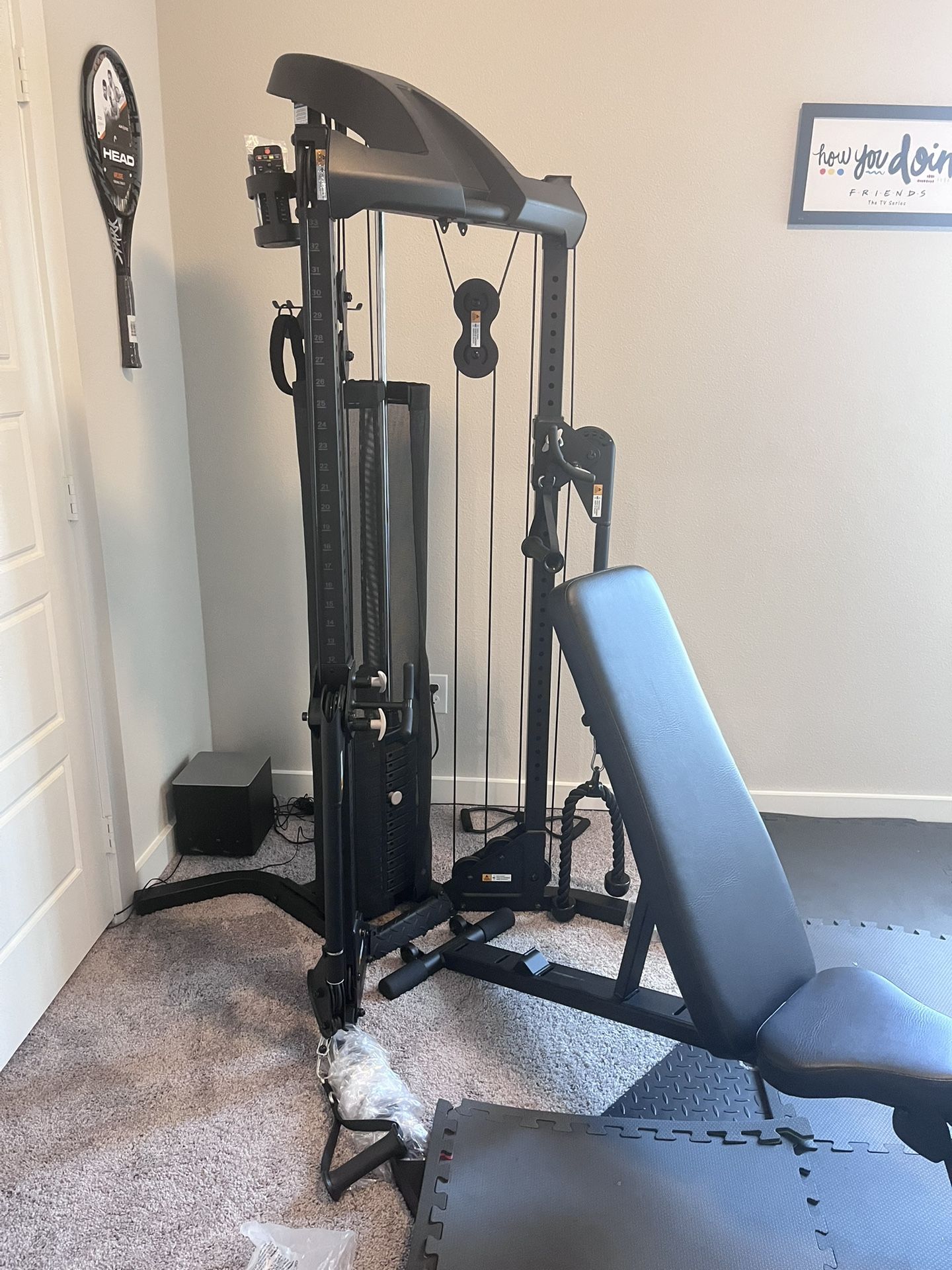 Smith Machine With bench