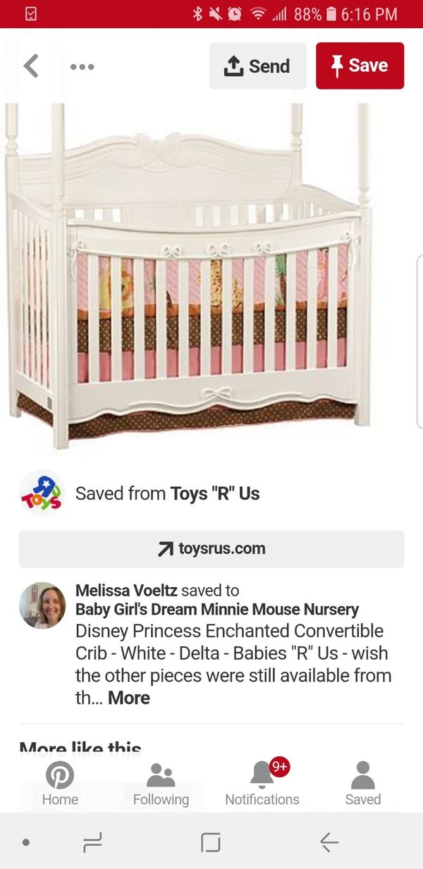 Disney Princess Enchanted Crib Conversion Kit For Sale In Coventry