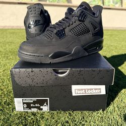Nike Air Jordan 4 Retro Black Cat (2025) NEW/RECEIPT SIZE: 9  SOLD OUT EVERY WHERE! $350 FIRM ONLY!