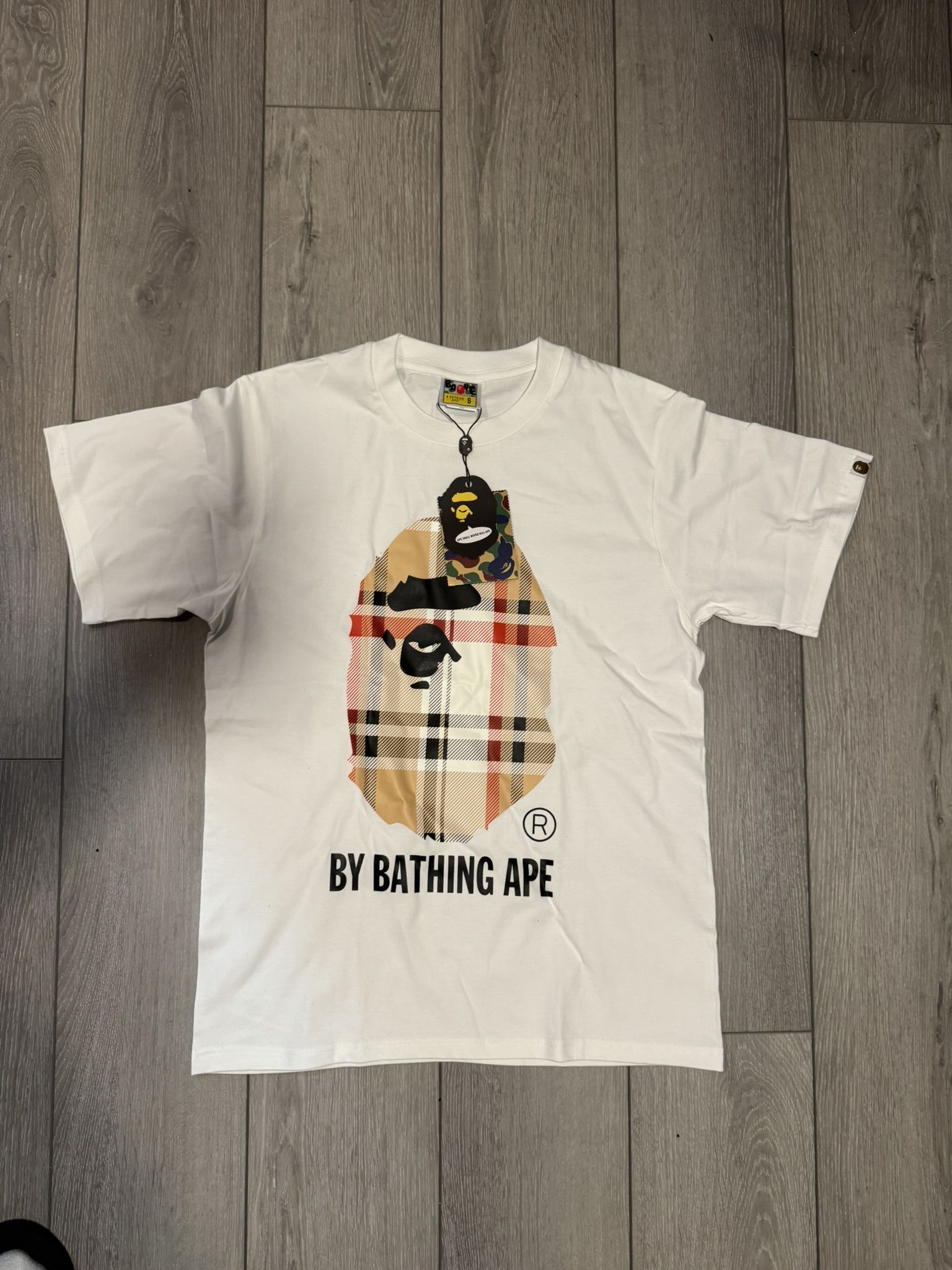 Bape Burberry Tee
