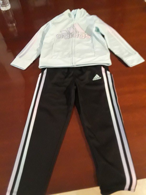 Little Girls Adidas Outfit