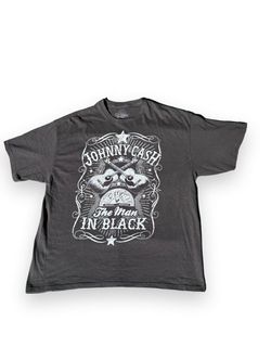 Johnny Cash The Man in Black T-Shirt