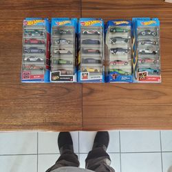 Hot Wheels 5 Packs