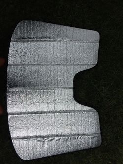 Foldable high quality Windshield sunshade specially designed to fit a smart car