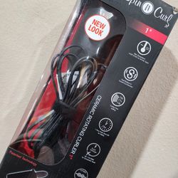 CHI Spin N Curl Onyx Black Hair Curler 1". 