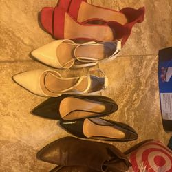 4 - Size 9  Michael Shannon Women’s Heels/booties