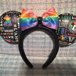 Mickey Mouse Pride Headband