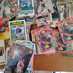 Sports Cards Bundle Lot Late 70s To 2000s 
