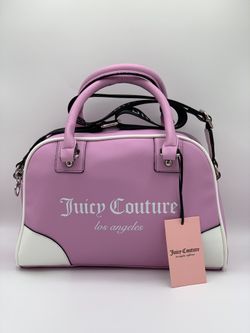 Juicy couture “ fondant pink fashionista sport Bowler satchel “ NWTS