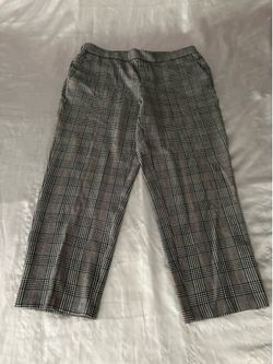 Woman’s plaid bottoms