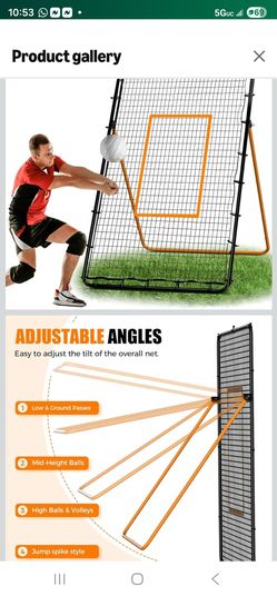 Practice rebound net