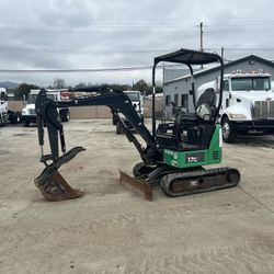 2017 John Deere 17G Mini Excavator