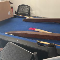 Blue Pool Table 