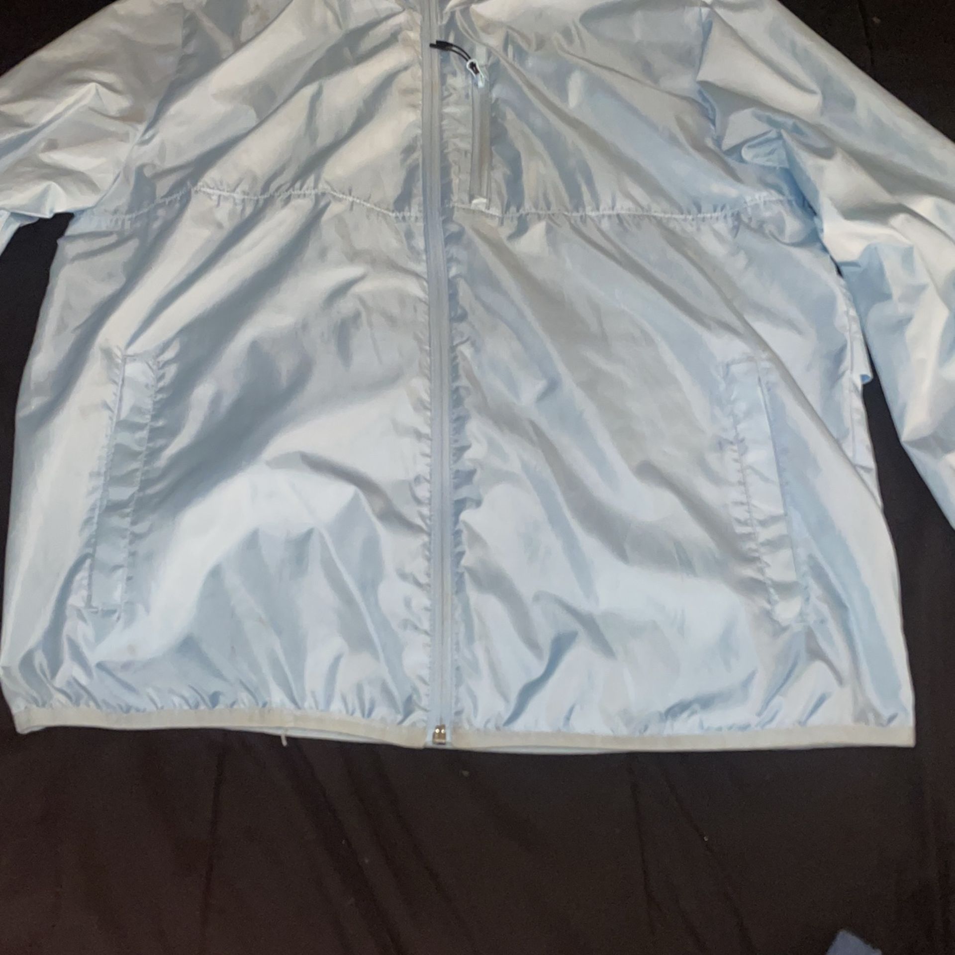 Blue Windbreaker