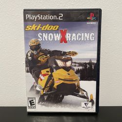 Ski-Doo Snow X Racing - PS2 - Playstation 2- Like New - CIB w/ Manual - Game