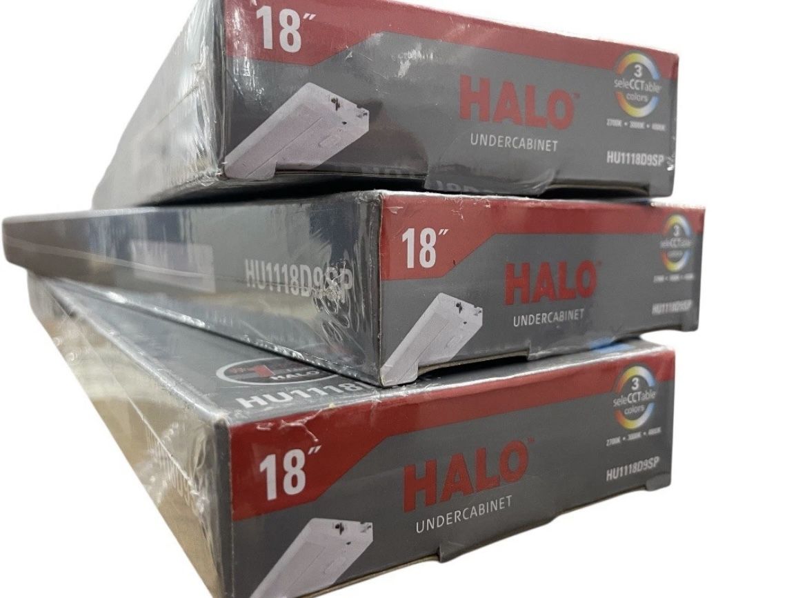 π‘ HALO 18β LED Under Cabinet Light β Plug-in / Dimmable β $30 (Little Ferry, NJ)