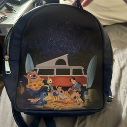 Lounge Fly Disney Lilo And Stitch With Family, Backpack, And Matching Wallet 