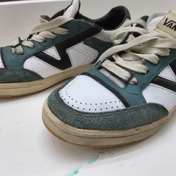 Vans Lowland Senio Collection Dark Green Size US Men's 8.0 ( See Description!!)