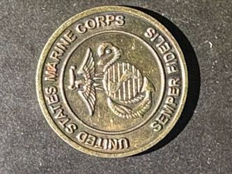 Vintage US marine corps coin