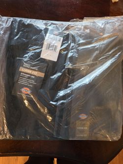 Mens Dickies Black Work Pants