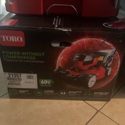Toro 60 Volt