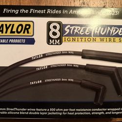 Taylor Street Thunder 8mm Ignition Wire Set