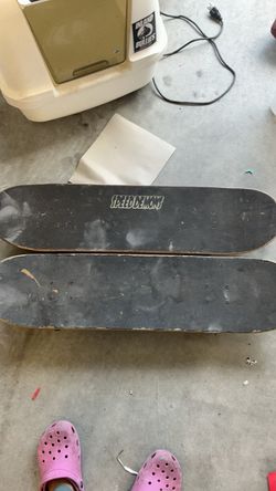 skateboards
