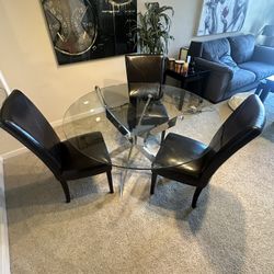 Glass Dining Table