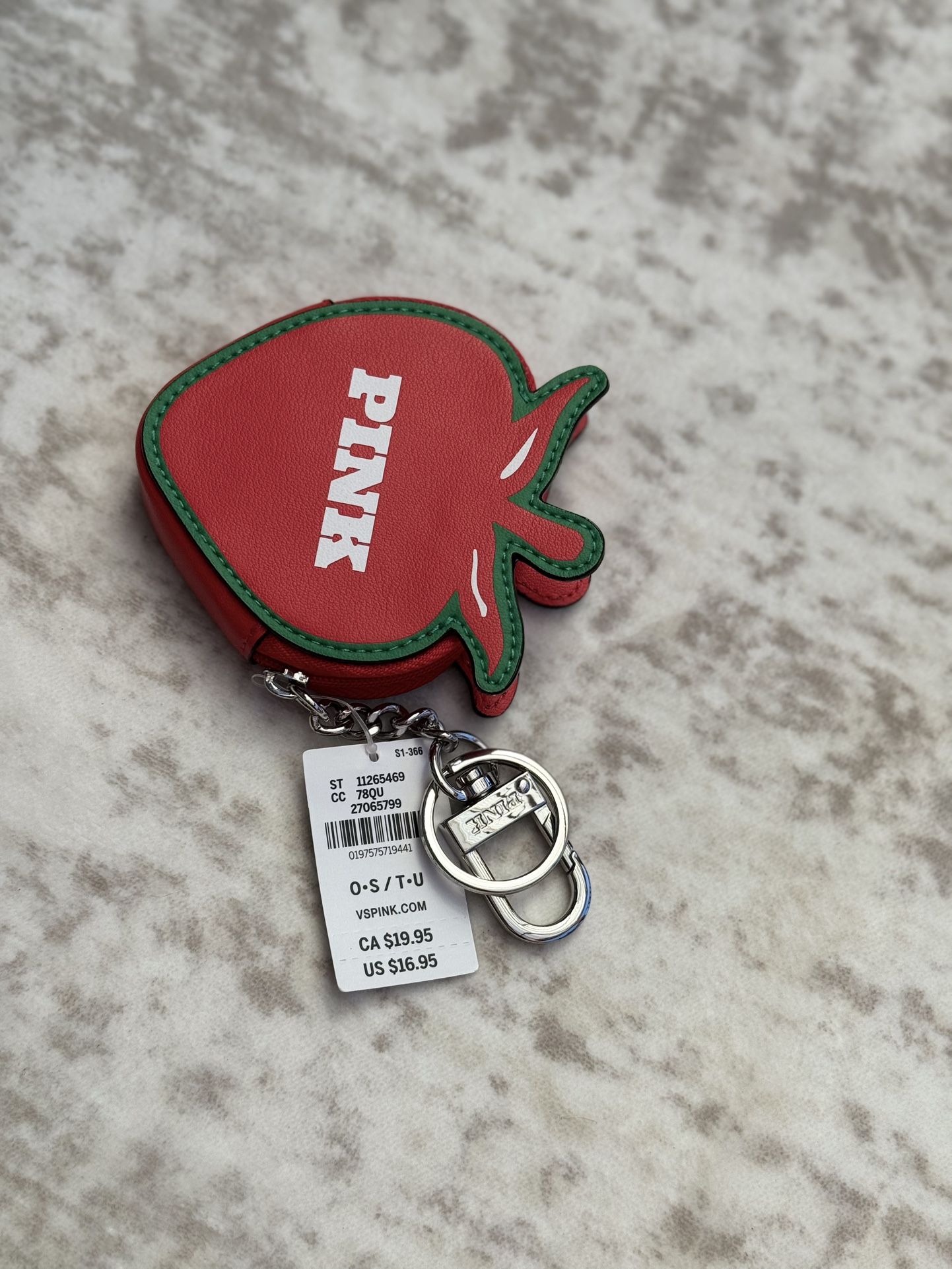 ZIP POUCH KEYCHAIN CHARM