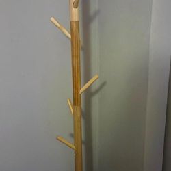 Antique Wooden Coat Tree