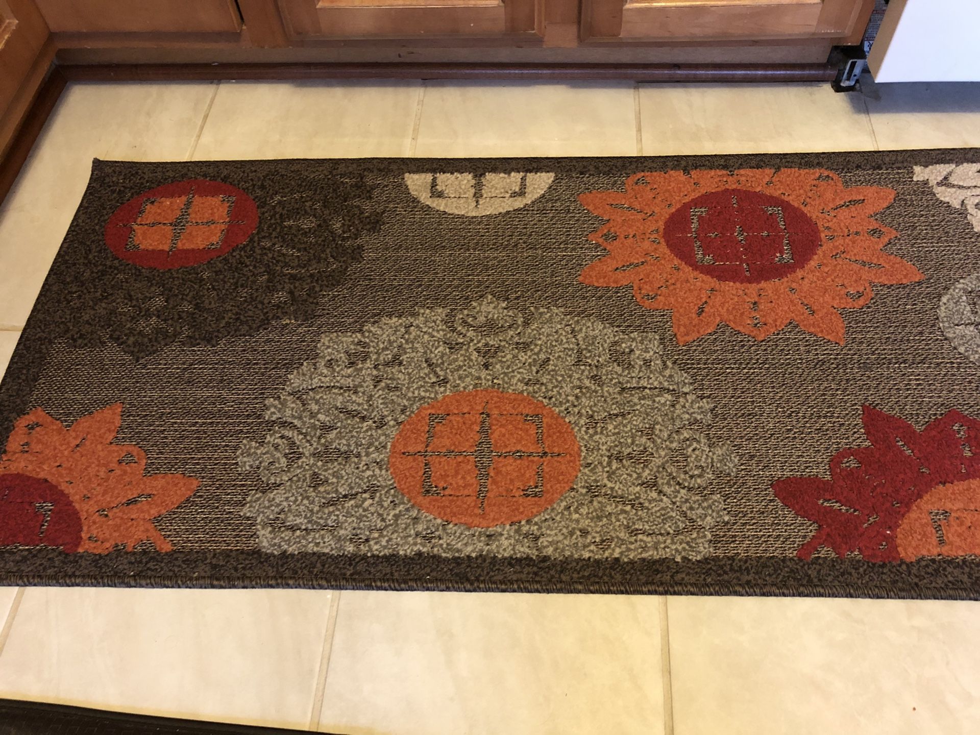 Indoor/outdoor runner rugs - 2 pieces