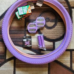 NEW Bicycle Bmx Cruiser Parts Bundle 26" Purple