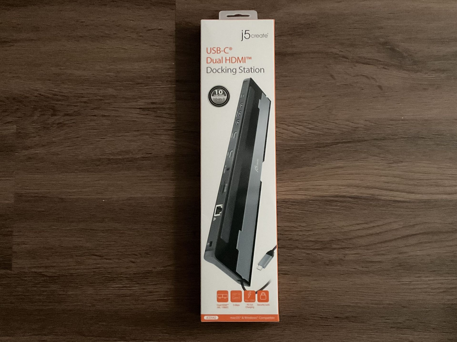 J5 Create USB-c Dual HDMI Docking Station