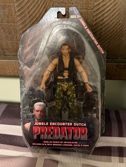 NECA Predator Jungle Encounter Dutch Action Figure Schwarzenegger