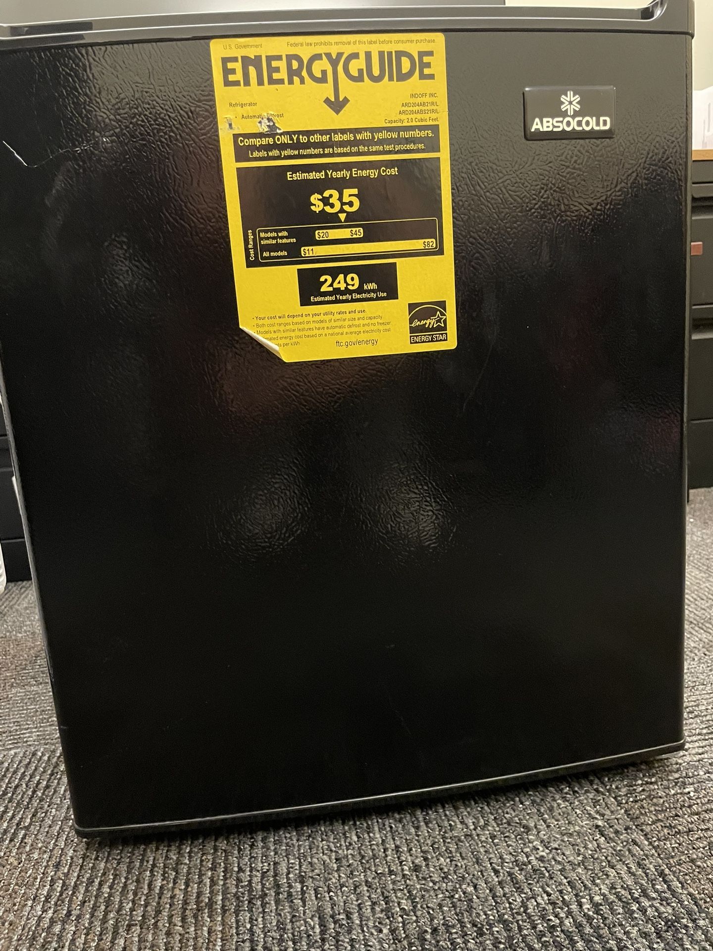 Absocold Mini Fridge