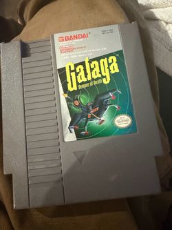 Galaga Demons of Death NES Cartridge