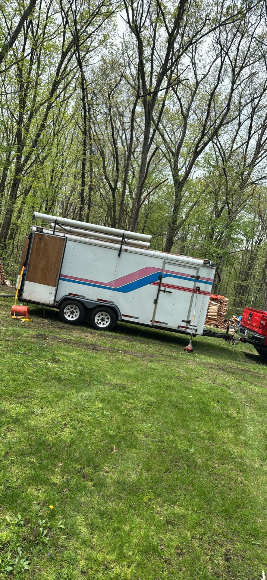 7x16 Enclosed Trailer