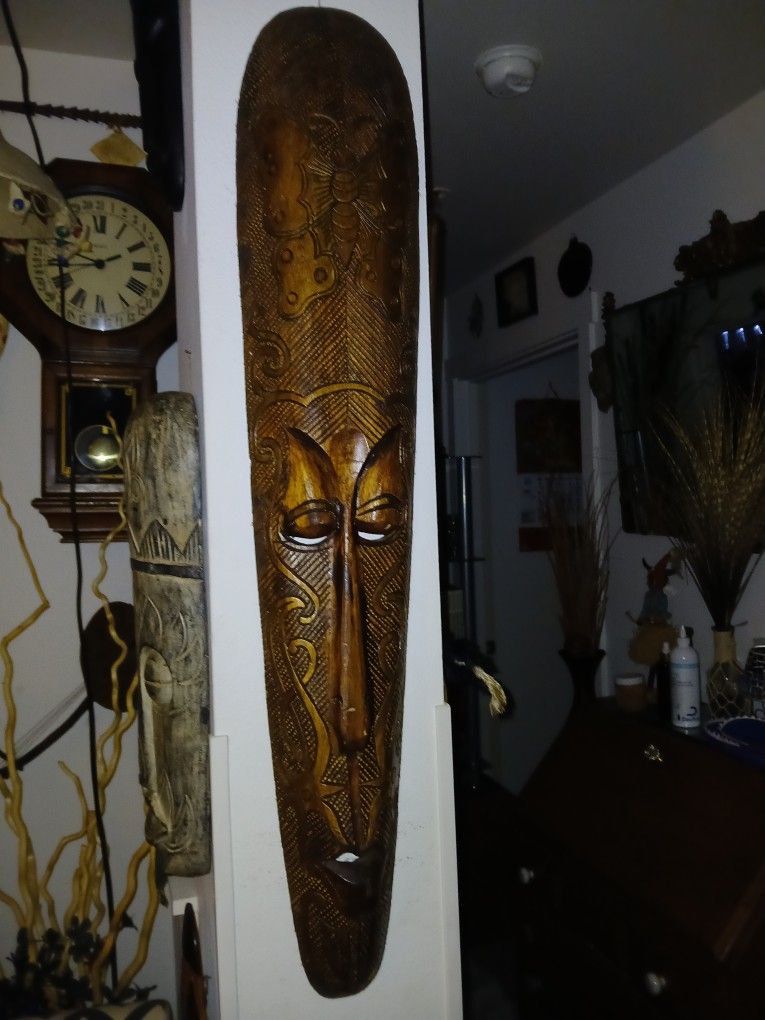 Hand Carved Afican Mask