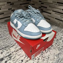 Nike Dunk Low Essential Paisley Pack Worn Blue (Women's)