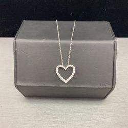 14k Heart Necklace 