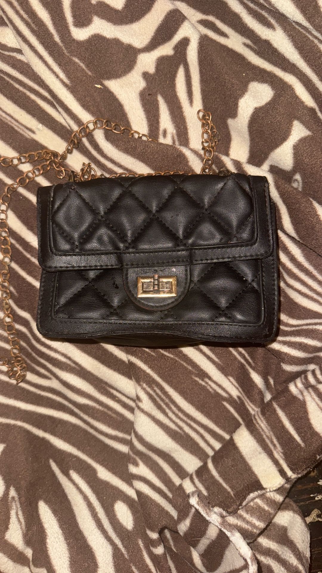 purse with chain
